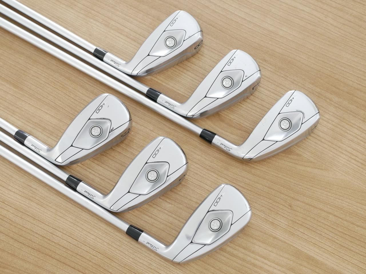 Iron set : Titleist : ชุดเหล็ก Titleist T400 (รุ่นล่าสุด ออกปี 2023 ตีง่ายที่สุด ไกลที่สุด) มีเหล็ก 6-Pw,43 (6 ชิ้น) ก้านกราไฟต์ Titleist 3D401 i50 Flex R