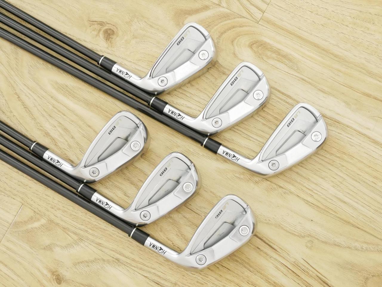 Iron set : Honma : ชุดเหล็ก Honma LB-818 (ออกปี 2021 หน้าเด้ง ตีง่าย ไกล) มีเหล็ก 5-10 (6 ชิ้น) ก้านกราไฟต์ Honma Vizard 60 Flex R