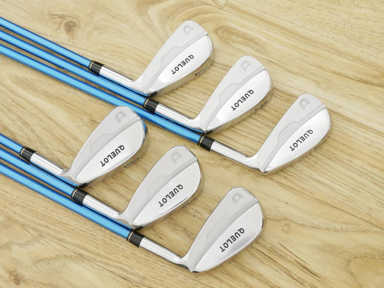 Iron set : Other Brand : ชุดเหล็ก Quelot Royal Excellence Hi-COR (คม นุ่ม ไกล) มีเหล็ก 5-Pw (6 ชิ้น) ก้านกราไฟต์ Tour AD AD-50 Flex R