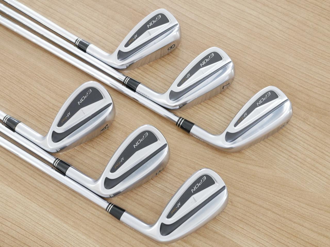 Iron set : Epon : ชุดเหล็ก EPON AF-Tour MC Limited (Forged) (ปี 2020 ตีไกลที่สุด ง่ายที่สุด ของ Epon) มีเหล็ก 6-Pw,Aw (6 ชิ้น) ก้านเหล็ก NS Pro ZELOS 6 Flex R