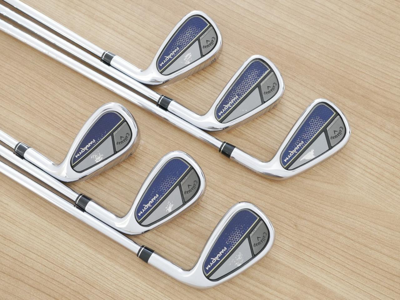 Iron set : Callaway : ชุดเหล็ก Callaway Paradym (ออกปี 2023 Japan Spec.) มีเหล็ก 6-Pw,Aw (6 ชิ้น) ก้านเหล็ก NS Pro 950 NEO Flex S