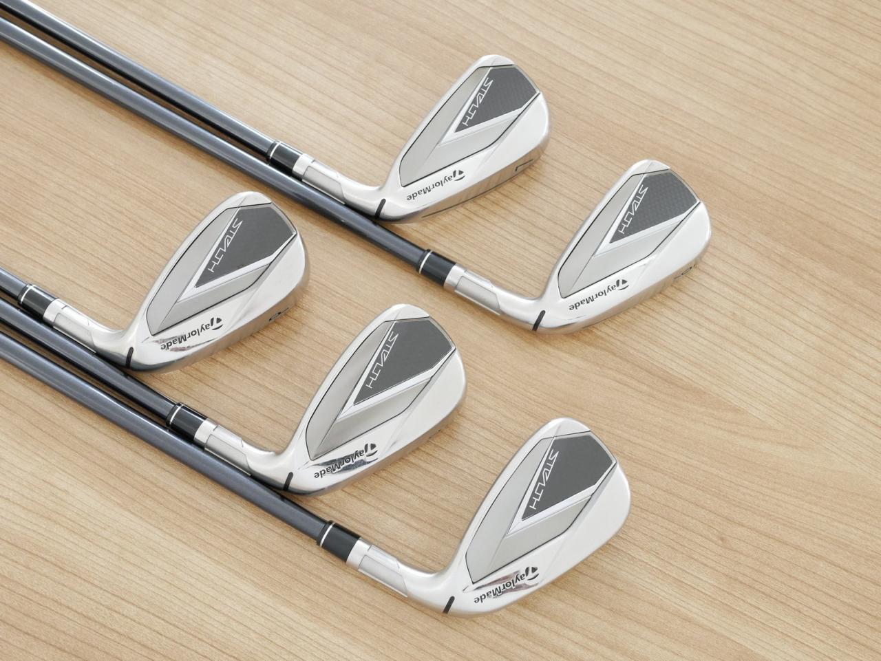 Iron set : Taylormade : ชุดเหล็ก Taylormade Stealth (ออกปี 2022 Japan Spec.) มีเหล็ก 6-Pw (5 ชิ้น) ก้านกราไฟต์ Mitsubishi Tensei TM60 Flex R