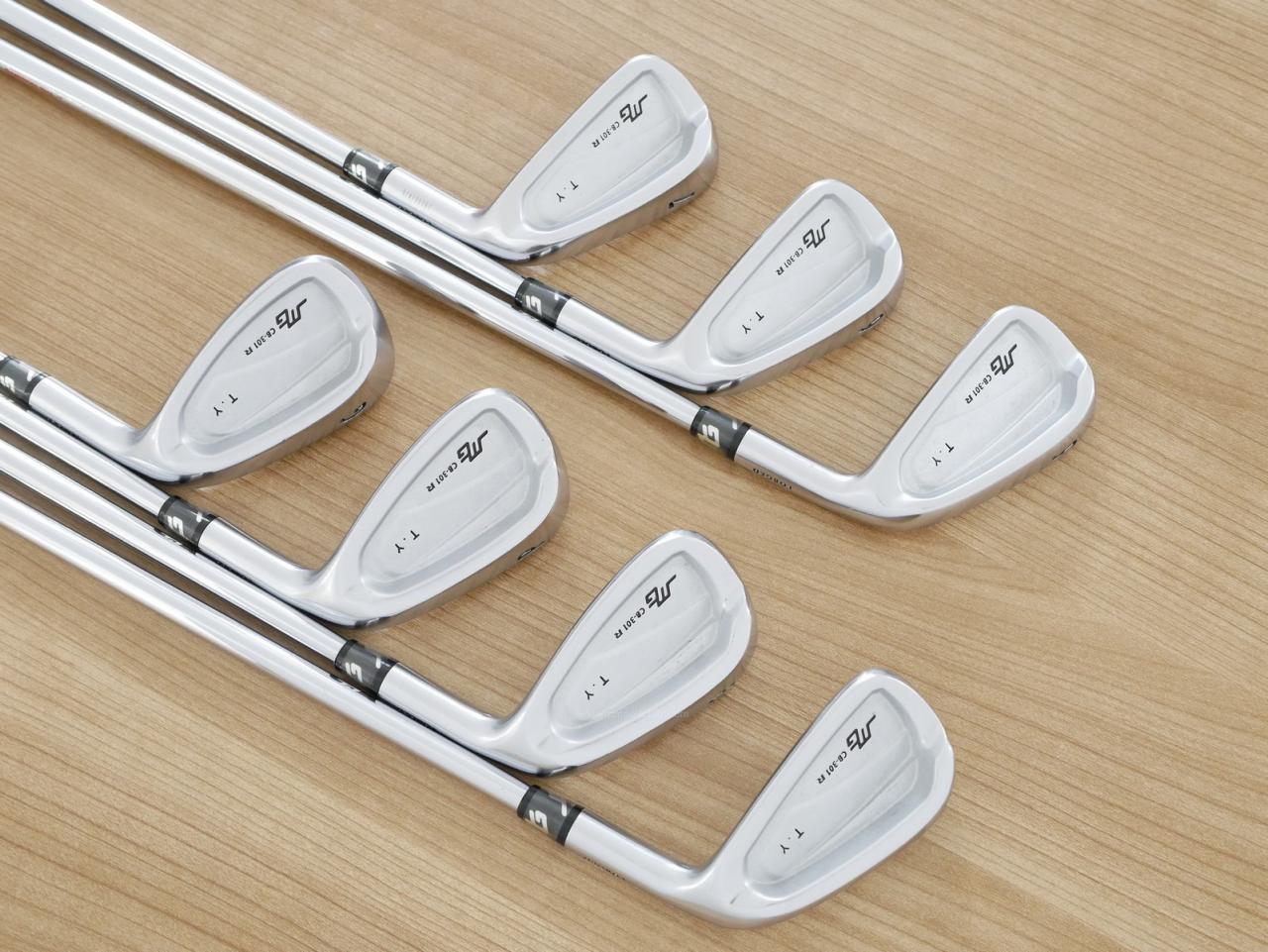 Iron set : Miura : ชุดเหล็ก Miura CB-301R Forged (ออกปี 2020 นุ่มมากๆๆ) มีเหล็ก 5-Pw,Aw (7 ชิ้น) ก้านเหล็ก NS Pro Modus Flex S