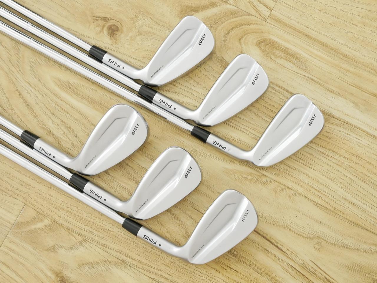 Iron set : Ping : ชุดเหล็ก Ping i59 Forged (รุ่นล่าสุด ออกปี 2022 คม แน่นมากๆ) มีเหล็ก 5-Pw (6 ชิ้น) ก้านเหล็ก Dynamic Gold 120 X100