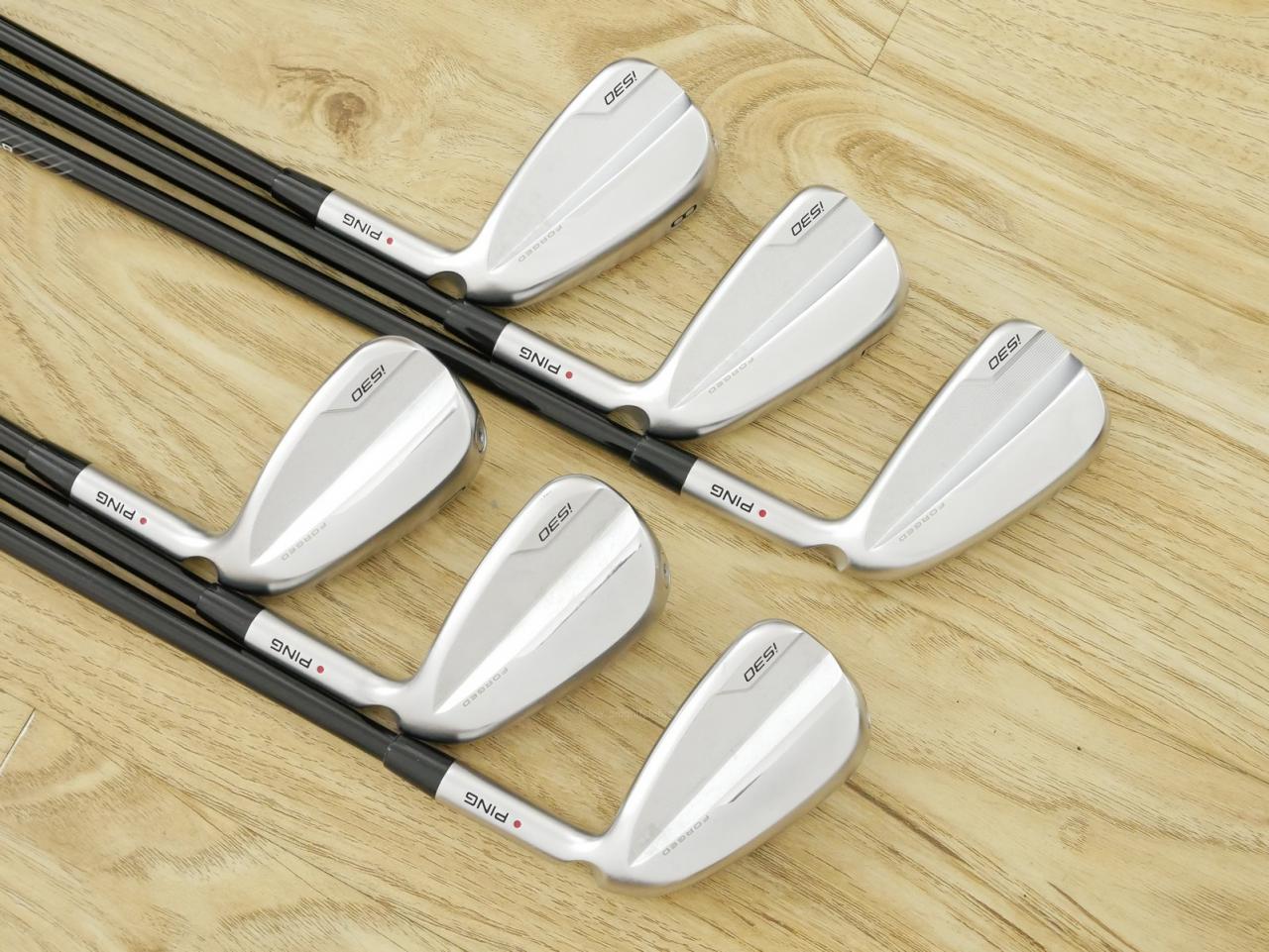 Iron set : Ping : ชุดเหล็ก Ping i530 Forged (รุ่นล่าสุด ออกปี 2024) มีเหล็ก 6-Pw,Aw (6 ชิ้น) ก้านกราไฟต์ Ping ALTA J CB Flex SR