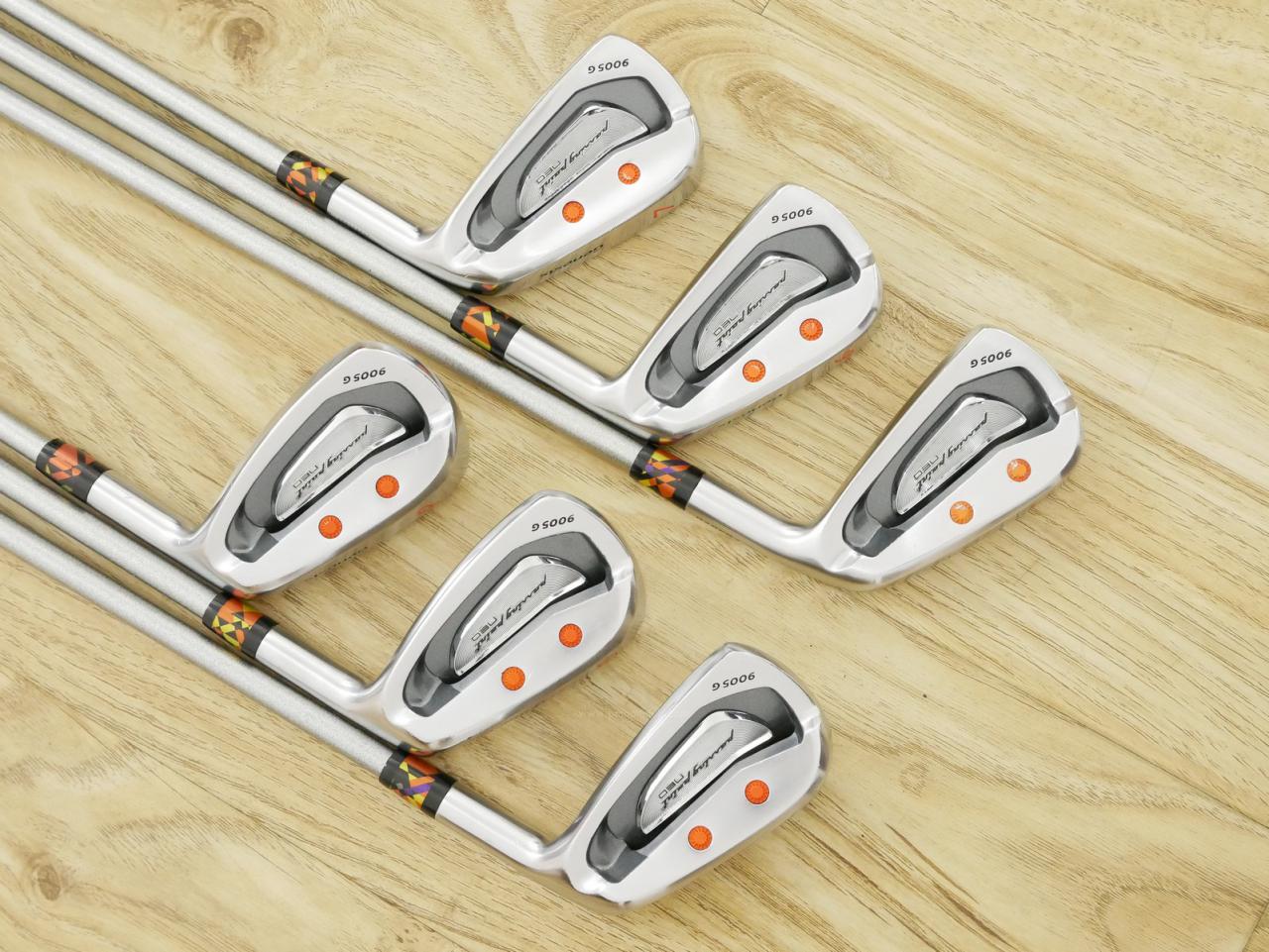 Iron set : Miura : ชุดเหล็ก Miura PP-9005 Genesis Forged (นุ่มมาก ไกล ง่าย) มีเหล็ก 5-Pw (6 ชิ้น) สุดยอดก้านกราไฟต์ Crime Of Angel Flex R