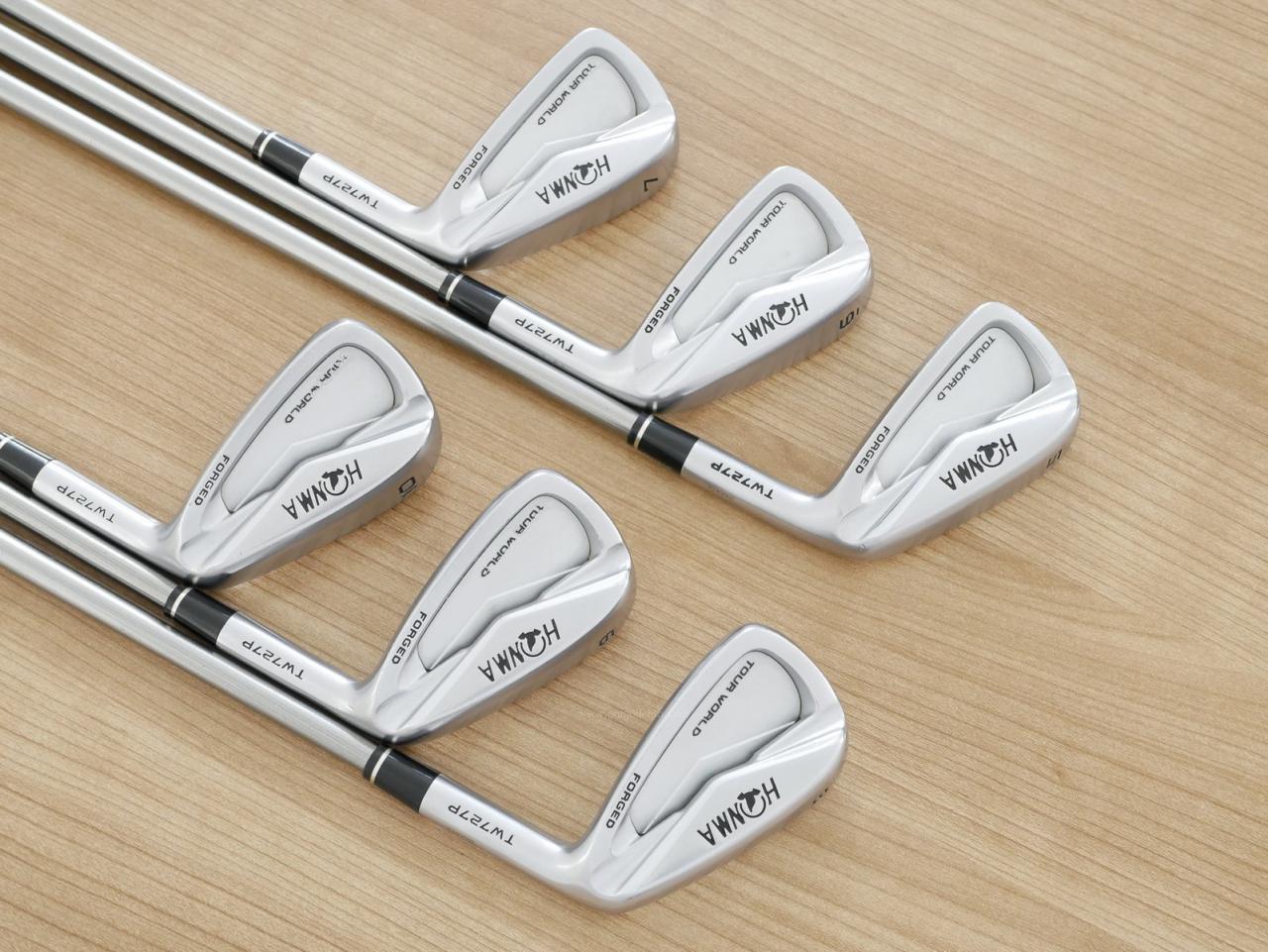 Iron set : Honma : ชุดเหล็ก Honma Tour World TW727P (Forged ออกปี 2016) มีเหล็ก 5-10 (6 ชิ้น) ก้านกราไฟต์ Honma Vizard IB 85 Flex S