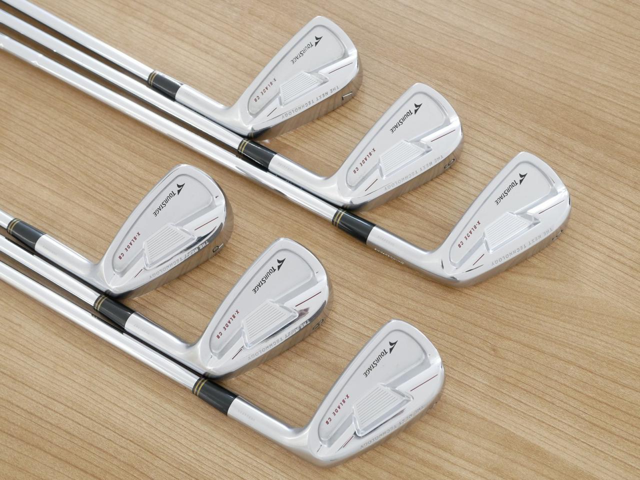 Iron set : Tourstage : ชุดเหล็ก Tourstage X-Blade CB (Forged) มีเหล็ก 5-Pw (6 ชิ้น) ก้านเหล็ก NS Pro 950 Flex R