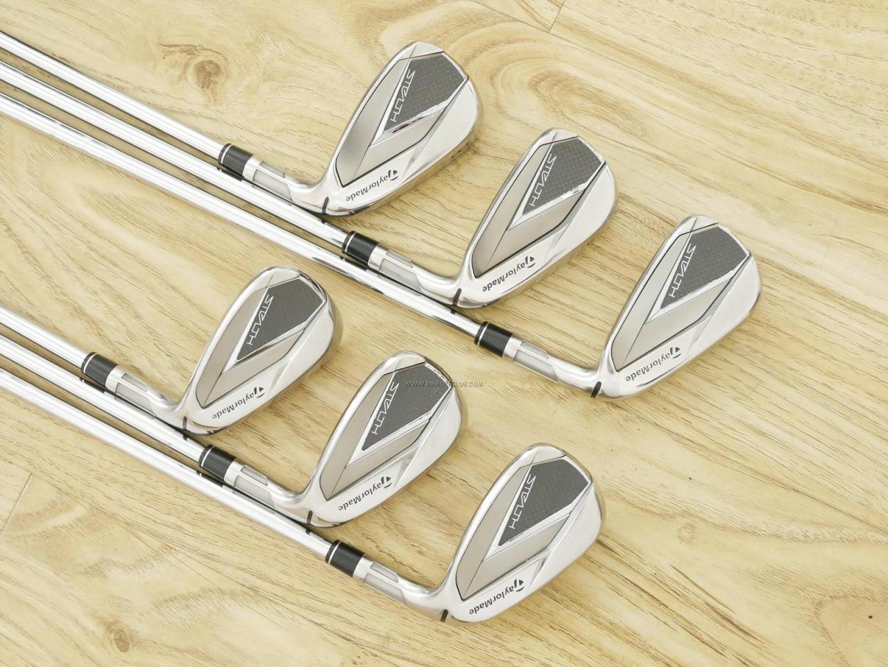 Iron set : Taylormade : ชุดเหล็ก Taylormade Stealth (ออกปี 2022 Japan Spec.) มีเหล็ก 6-Pw,Aw (6 ชิ้น) ก้านเหล็ก KBS Max MT 85 Flex S