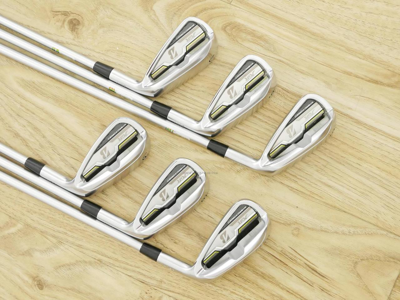 Iron set : Bridgestone : ชุดเหล็ก Bridgestone JGR Hybrid Forged (ตีไกลกว่าตัวอื่น 2 เบอร์) มีเหล็ก 5-P1 (6 ชิ้น) ก้านกราไฟต์ Fujikura Air Speeder (R)