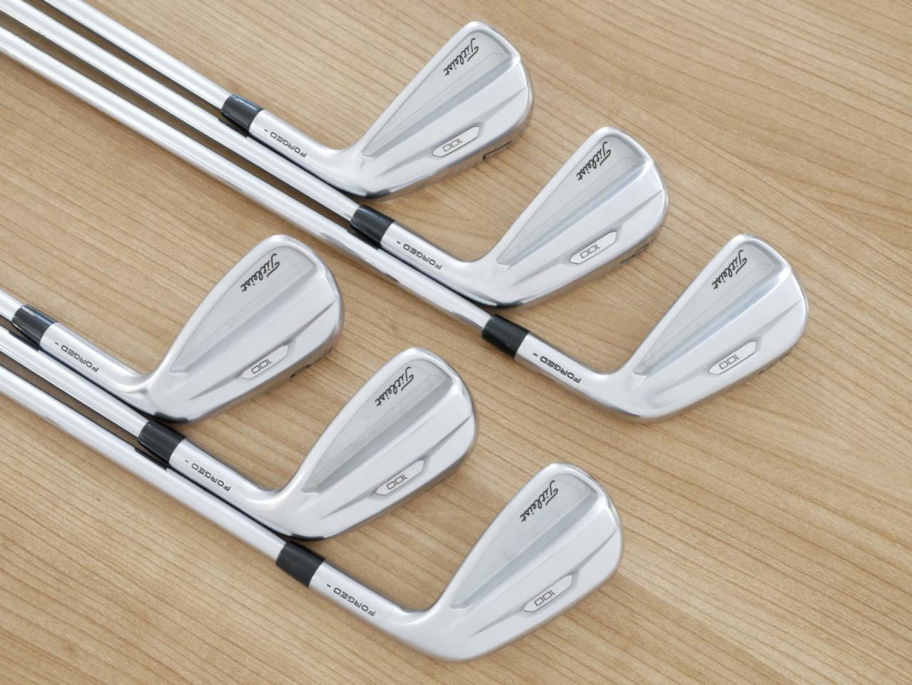 Iron set : Titleist : ชุดเหล็ก Titleist T100 Forged (รุ่นปี 2022) มีเหล็ก 5-Pw (6 ชิ้น) ก้านเหล็ก NS Pro 105T Flex S 