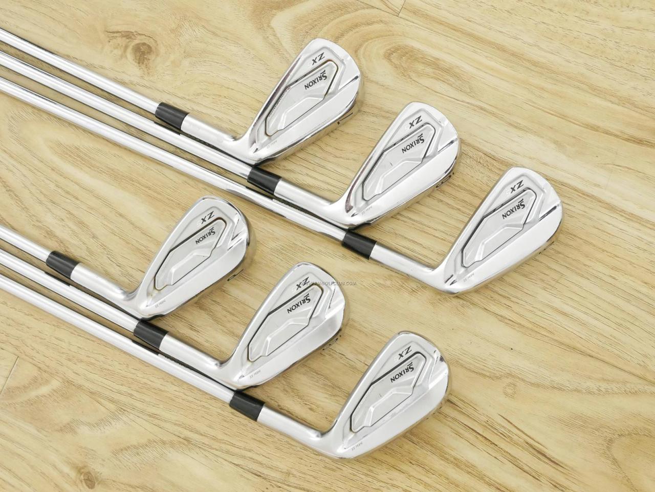 Iron set : Other Brand : ชุดเหล็ก Srixon ZX5 MK II Forged (รุ่นใหม่ล่าสุด ปี 2023) มีเหล็ก 5-Pw (6 ชิ้น) ก้านเหล็ก NS Pro ZELOS 8 Flex R