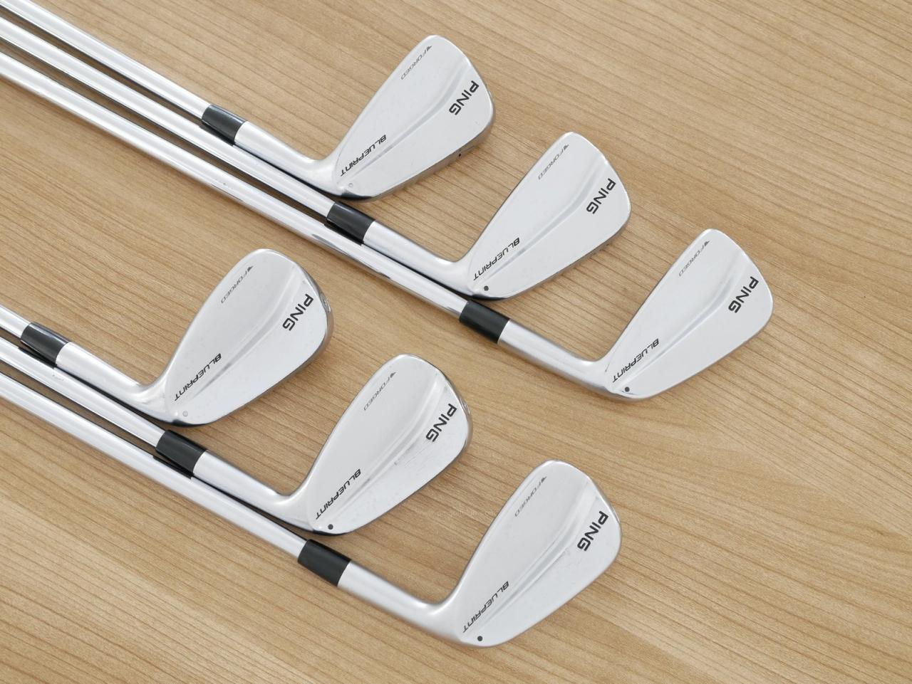 Iron set : Ping : ชุดเหล็ก Ping Blueprint Forged (ปี 2020 ตัวท้อป ของใหม่เกือบ 6 หมื่น) มีเหล็ก 5-Pw (6 ชิ้น) ก้านเหล็ก AMT Tour White S200