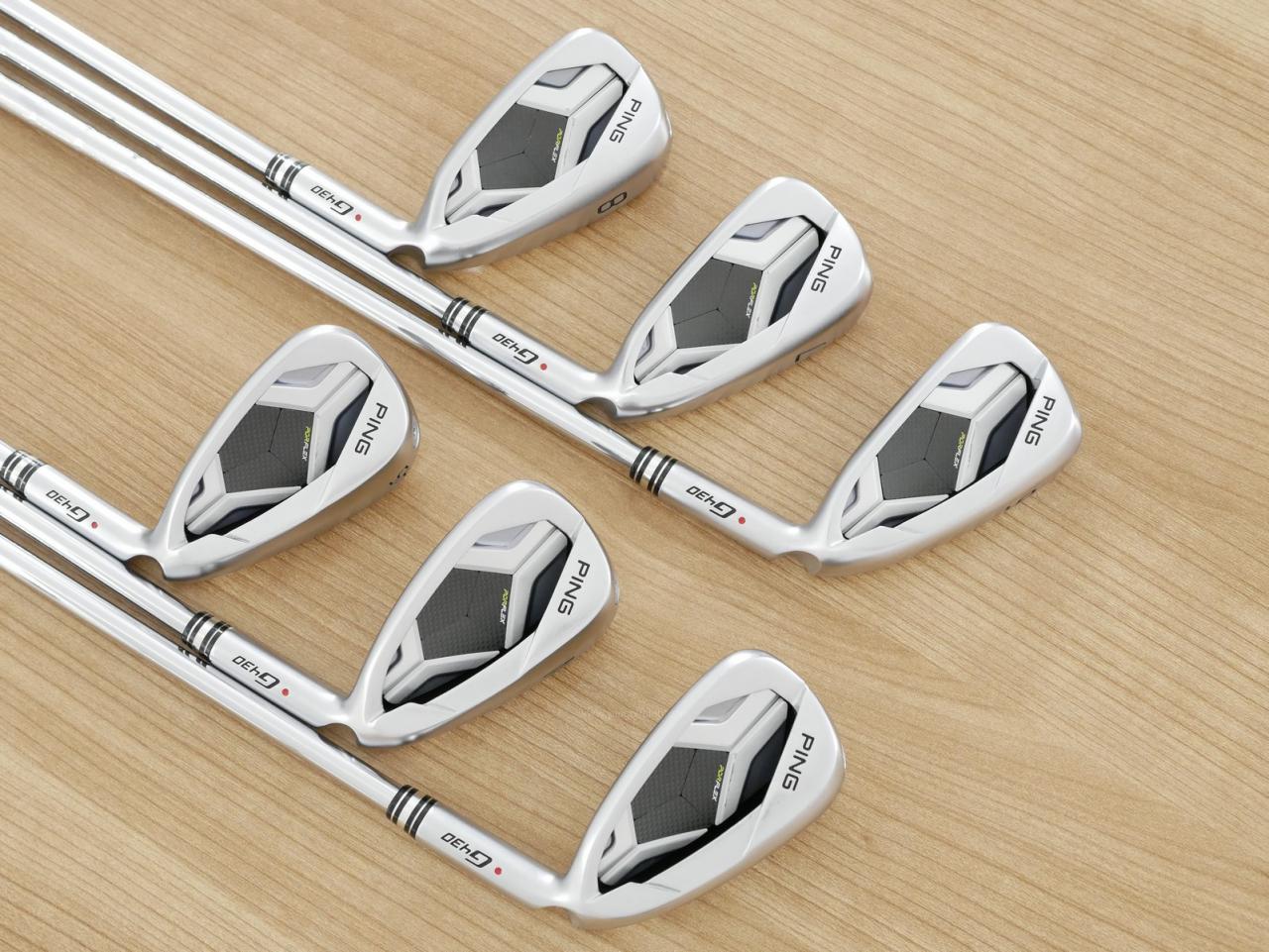 Iron set : Ping : ชุดเหล็ก Ping G430 (รุ่นล่าสุด ออกปี 2022 Japan Spec. ใบใหญ่ ง่าย ไกล) มีเหล็ก 6-W,45 (6 ชิ้น) ก้านเหล็ก NS Pro 850 NEO Flex S