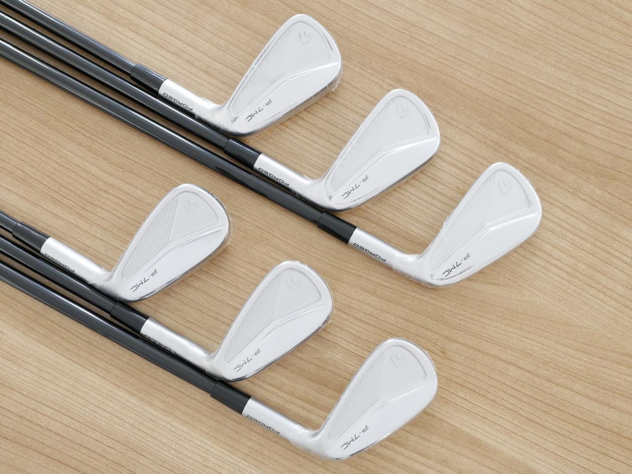 Iron set : Taylormade : **ของใหม่ ยังไม่แกะพลาสติก** ชุดเหล็ก Taylormade P7MC Forged (ซีรี่ย์ท้อปสุด ออกปี 2023) มีเหล็ก 5-Pw (6 ชิ้น) ก้านกราไฟต์ Mitsubishi Diamana Thump i95 Flex S