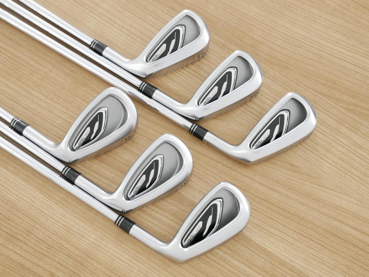 Iron set : Fourteen : ชุดเหล็ก Fourteen TP766 (รุ่นปี 2019 ตีง่าย ไกลมาก) มีเหล็ก 5-Pw (6 ชิ้น) ก้านเหล็ก NS Pro 950 HT Flex S