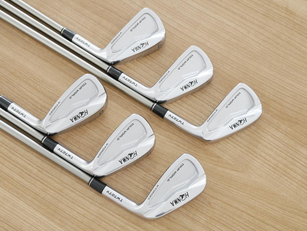 Iron set : Honma : ชุดเหล็ก Honma Tour World TW727V (Forged ออกปี 2016) มีเหล็ก 5-10 (6 ชิ้น) ก้านกราไฟต์ Honma Vizard IB 85 Flex S