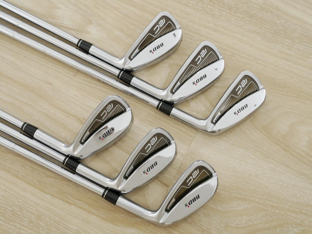 Iron set : Other Brand : ชุดเหล็ก RC (Royal Collection) BBD's 704 มีเหล็ก 5-Pw (6 ชิ้น) ก้านเหล็ก NS Pro V90 Flex S