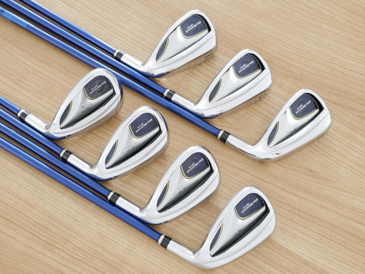 Iron set : Callaway : ชุดเหล็ก Callaway Big Bertha Beta (ปี 2018) มีเหล็ก 6-Pw,Aw,Sw (7 ชิ้น) ก้านกราไฟต์ Flex R2