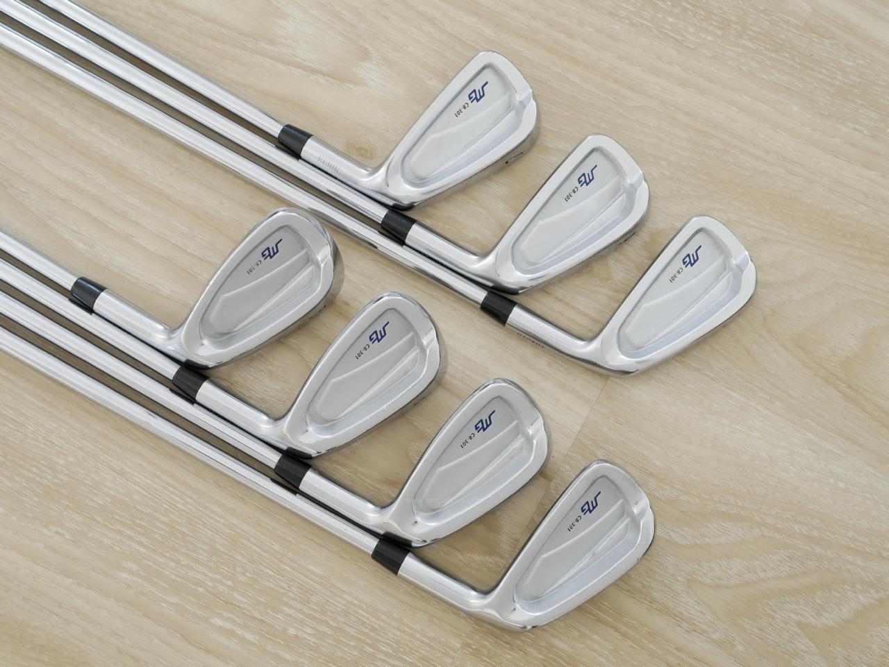 Iron set : Miura : ชุดเหล็ก Miura CB-301 Forged (ออกปี 2020 นุ่มมากๆๆ) มีเหล็ก 5-Pw,Aw (7 ชิ้น) ก้านเหล็ก Flex S