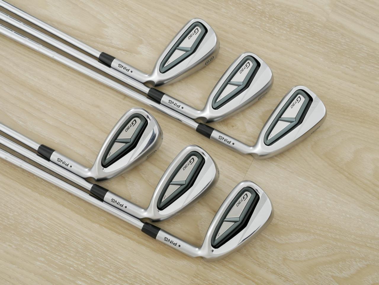 Iron set : Ping : ชุดเหล็ก Ping G730 (รุ่นล่าสุด ปี 2024 Japan Spec. ใบใหญ่ ง่ายที่สุด ไกลที่สุดของ Ping) มีเหล็ก 6-Pw,Aw (6 ชิ้น) ก้านเหล็ก NS Pro 850 NEO Flex S