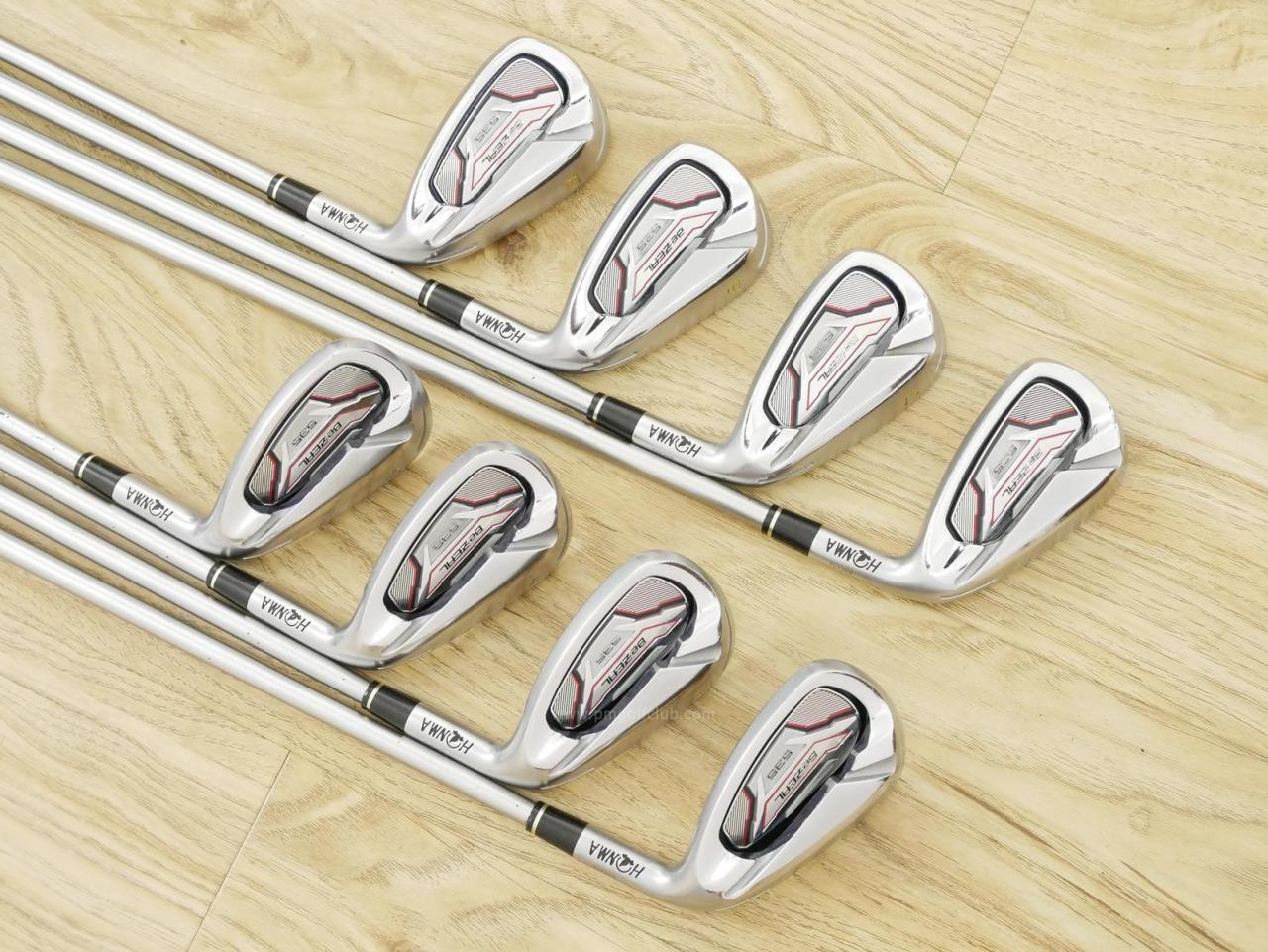 Iron set : Honma : ชุดเหล็ก Honma Bezeal 535 (ปี 2019 รุ่นนี้ใบใหญ่ที่สุดของ Honma) มีเหล็ก 6-11,Aw,Sw (8 ชิ้น) ก้านกราไฟต์ Honma Vizard 48 Flex R