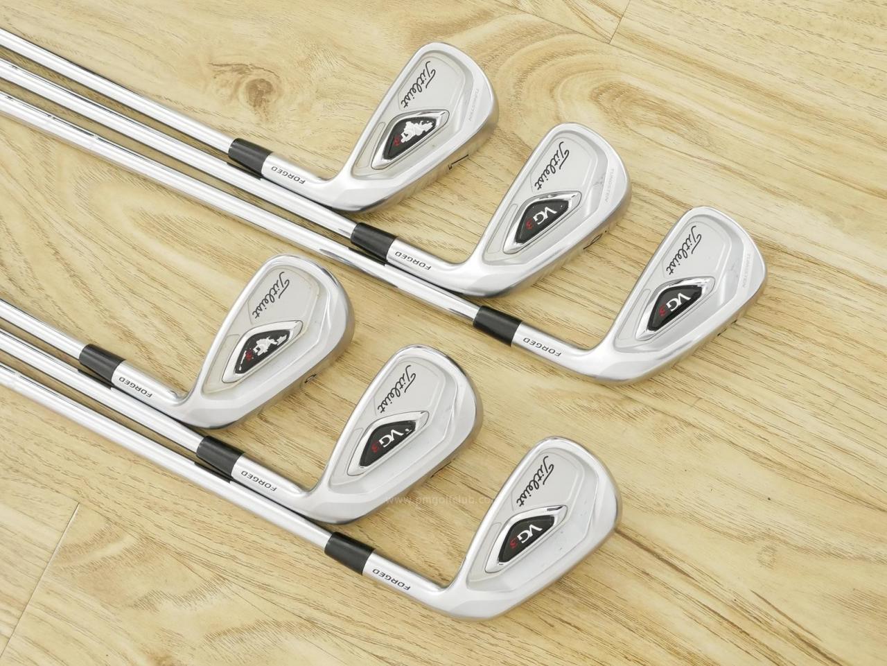 Iron set : Titleist : ชุดเหล็ก Titleist VG3 Forged (Japan Spec. นุ่มแน่น) มีเหล็ก 5-Pw (6 ชิ้น) ก้านเหล็ก NS Pro Modus 105 Flex S