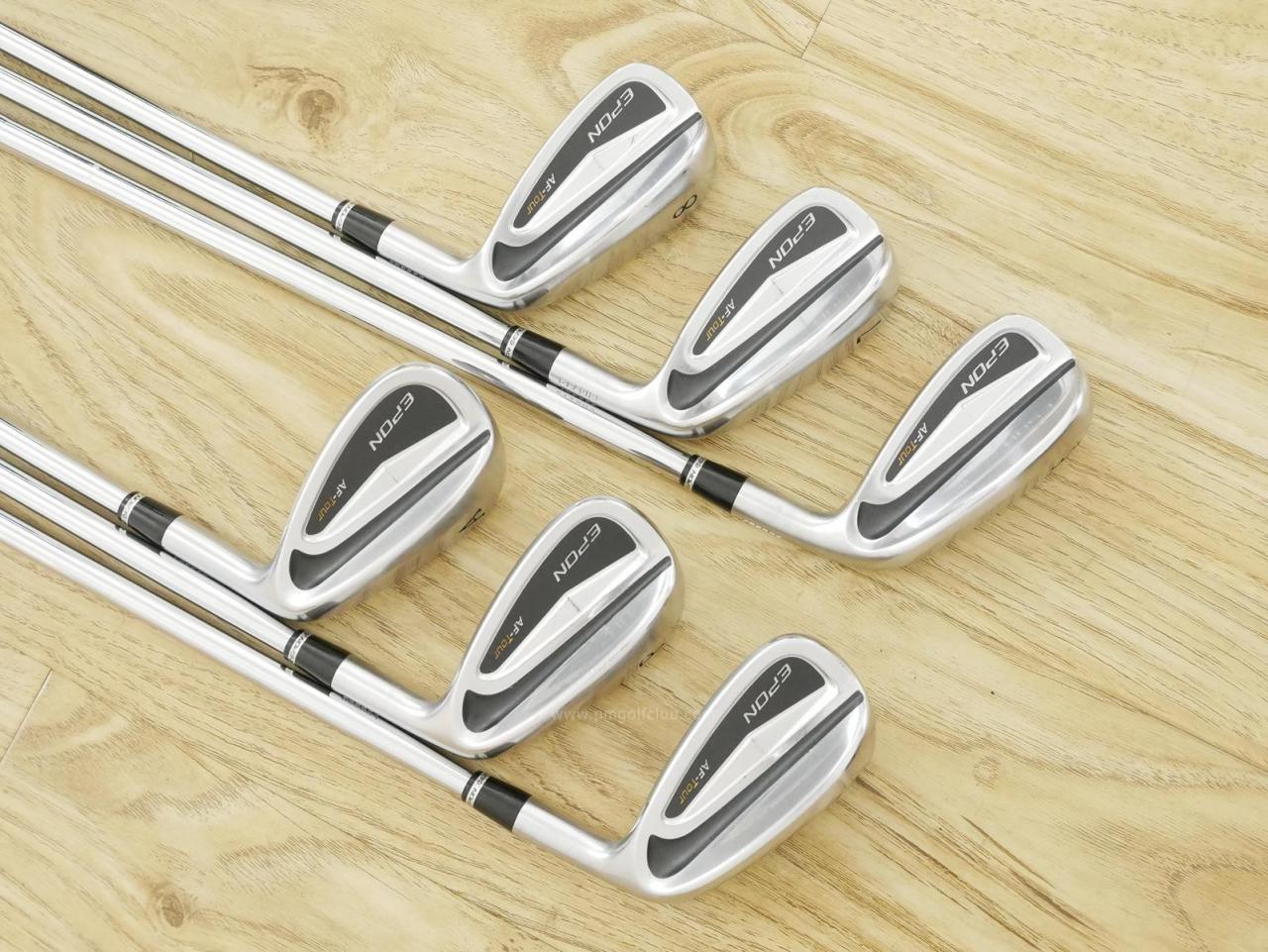 Iron set : Epon : ชุดเหล็ก EPON AF-Tour MC Limited (Forged) (ปี 2020 ตีไกลที่สุด ง่ายที่สุด ของ Epon) มีเหล็ก 6-Pw,Aw (6 ชิ้น) ก้านเหล็ก Shimada NINE Flex S