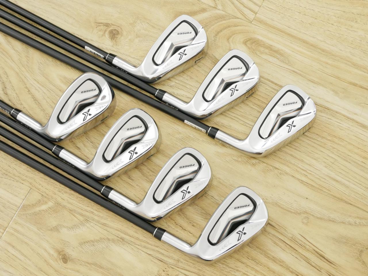 Iron set : XXIO : ชุดเหล็ก XXIO X Forged (รุ่นปี 2021) มีเหล็ก 5-Pw,Aw (7 ชิ้น) ก้านกราไฟต์ Miyazaki AX-1 Flex S