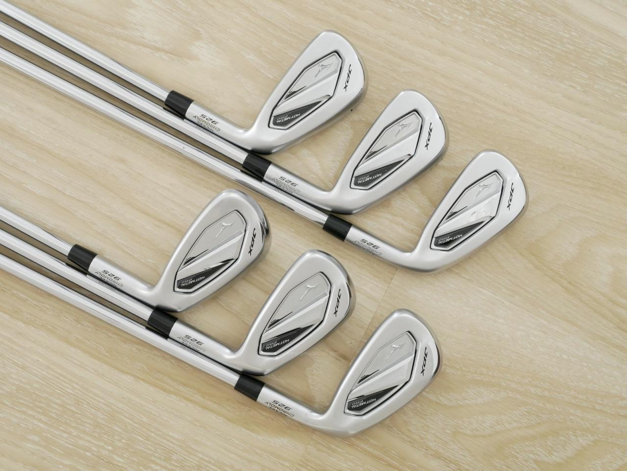 Iron set : Mizuno : ชุดเหล็ก Mizuno JPX 925 Hot Metal Pro (รุ่นล่าสุด ออกปี 2024 ตัวท๊อป ตีง่าย นุ่ม ไกลมาก) มีเหล็ก 5-Pw (6 ชิ้น) ก้านเหล็ก NS Pro ZELOS 7 Flex S