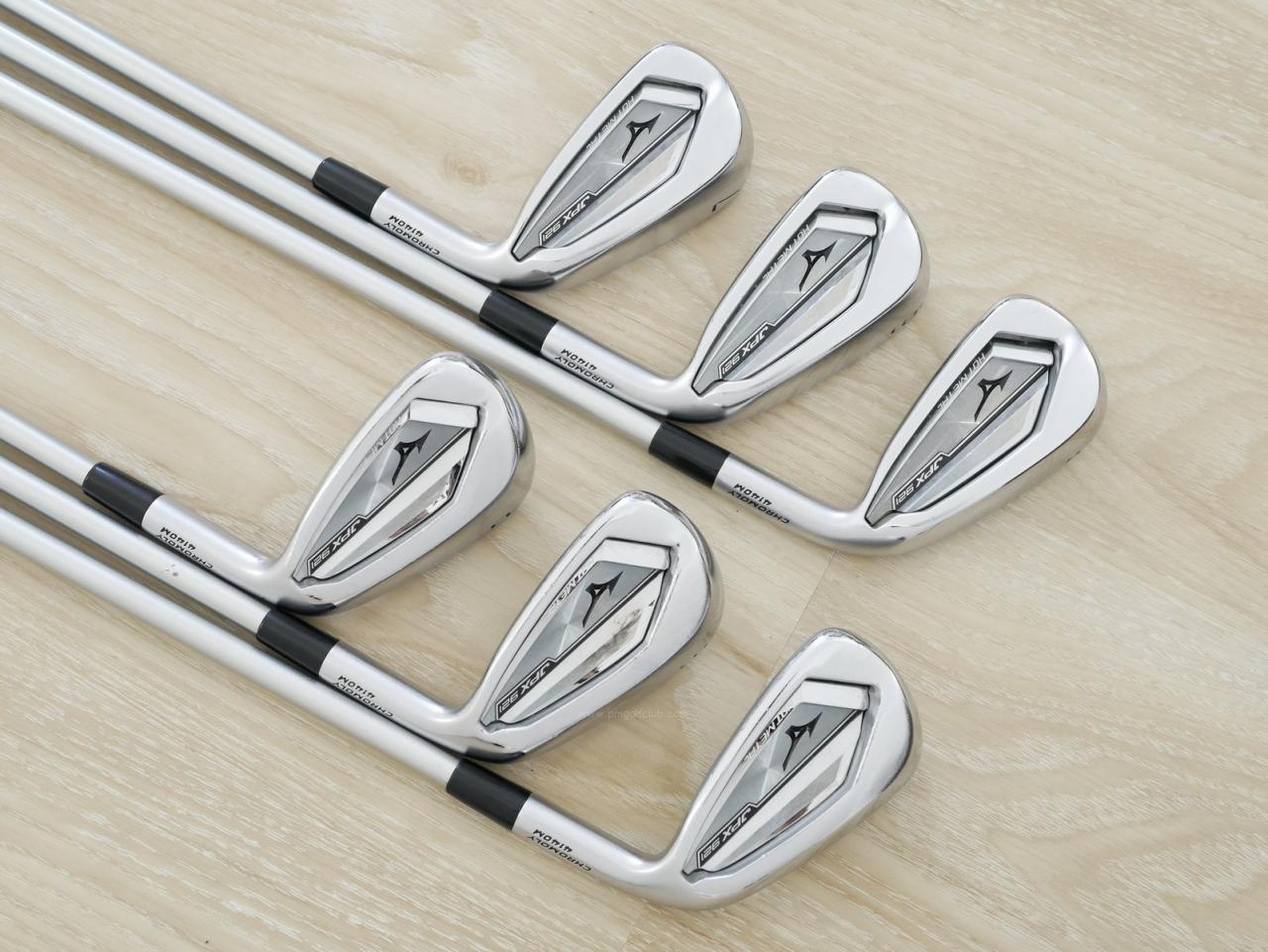 Iron set : Mizuno : ชุดเหล็ก Mizuno JPX 921 Hot Metal (ปี 2022 ตัวท๊อป แน่น ไกล) มีเหล็ก 5-Pw (6 ชิ้น) ก้านกราไฟต์ Fujikura MCI 80 Flex R