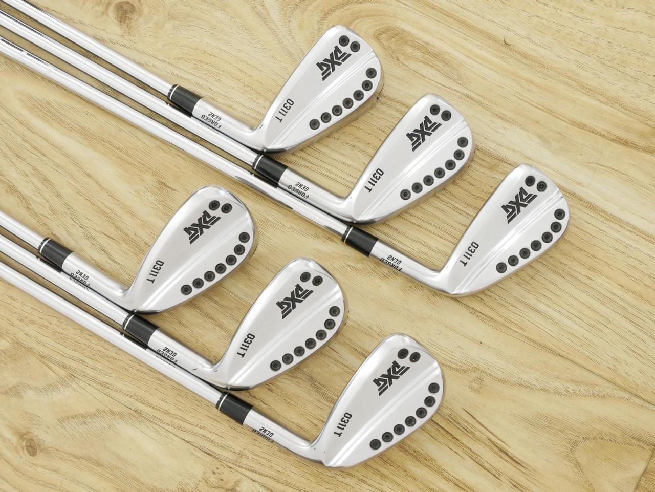 Iron set : PXG : ชุดเหล็ก PXG 0311T GEN 2 Forged (นุ่ม แน่น สวย เท่) มีเหล็ก 5-Pw (6 ชิ้น) ก้านเหล็ก NS Pro 850 Flex R