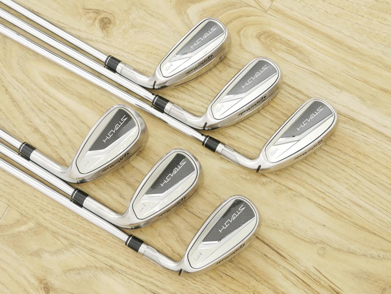 Iron set : Taylormade : ชุดเหล็ก Taylormade Stealth HD (ออกปี 2022 Japan Spec. ใบใหญ่มาก ตีง่ายสุดๆ) มีเหล็ก 5-Pw (6 ชิ้น) ก้านเหล็ก KBS Max MT 80 Flex S