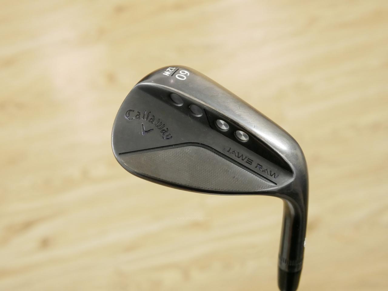 Wedge : Callaway : Wedge Callaway JAWS RAW (รุ่นใหม่ ปี 2023) Loft 60 ก้านเหล็ก Dynamic Gold S200