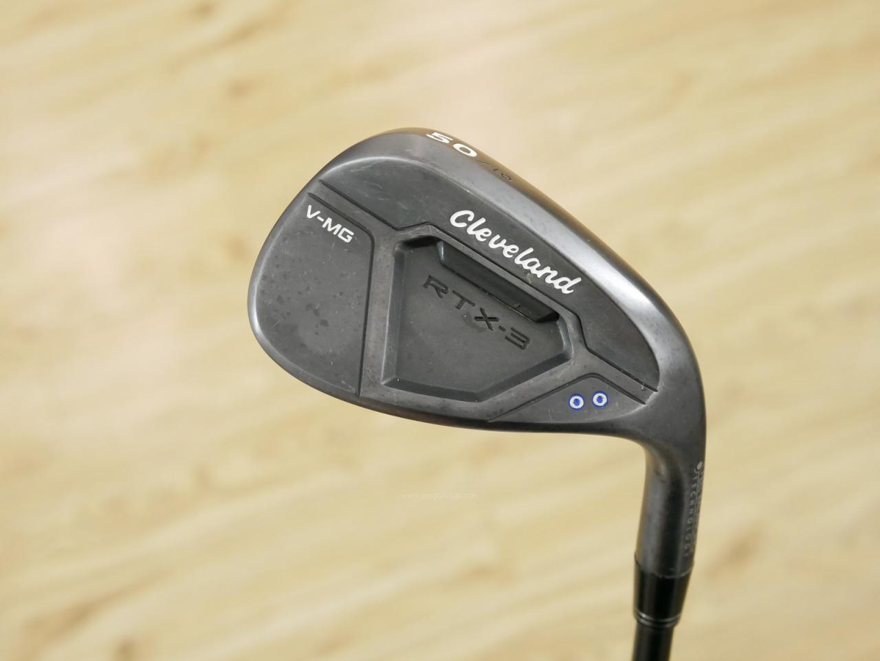 Wedge : Cleveland : Wedge Cleveland RTX-3 Cavity V-MG (Japan Spec.) Loft 50 ก้านเหล็ก KBS Tour Flex S