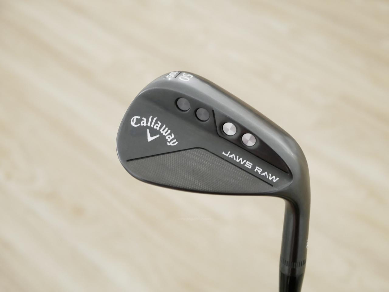 Wedge : Callaway : Wedge Callaway JAWS RAW (รุ่นใหม่ ปี 2023) Loft 50 ก้านเหล็ก Dynamic Gold S200