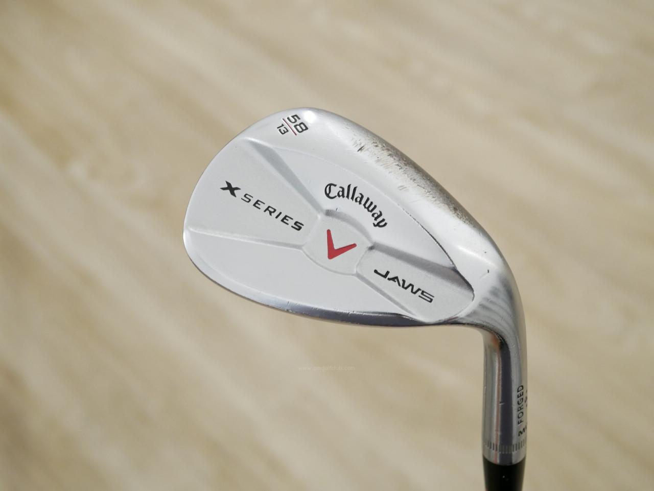 Wedge : Other : Wedge Callaway V JAWS Forged Loft 58 ก้านเหล็ก Flex S