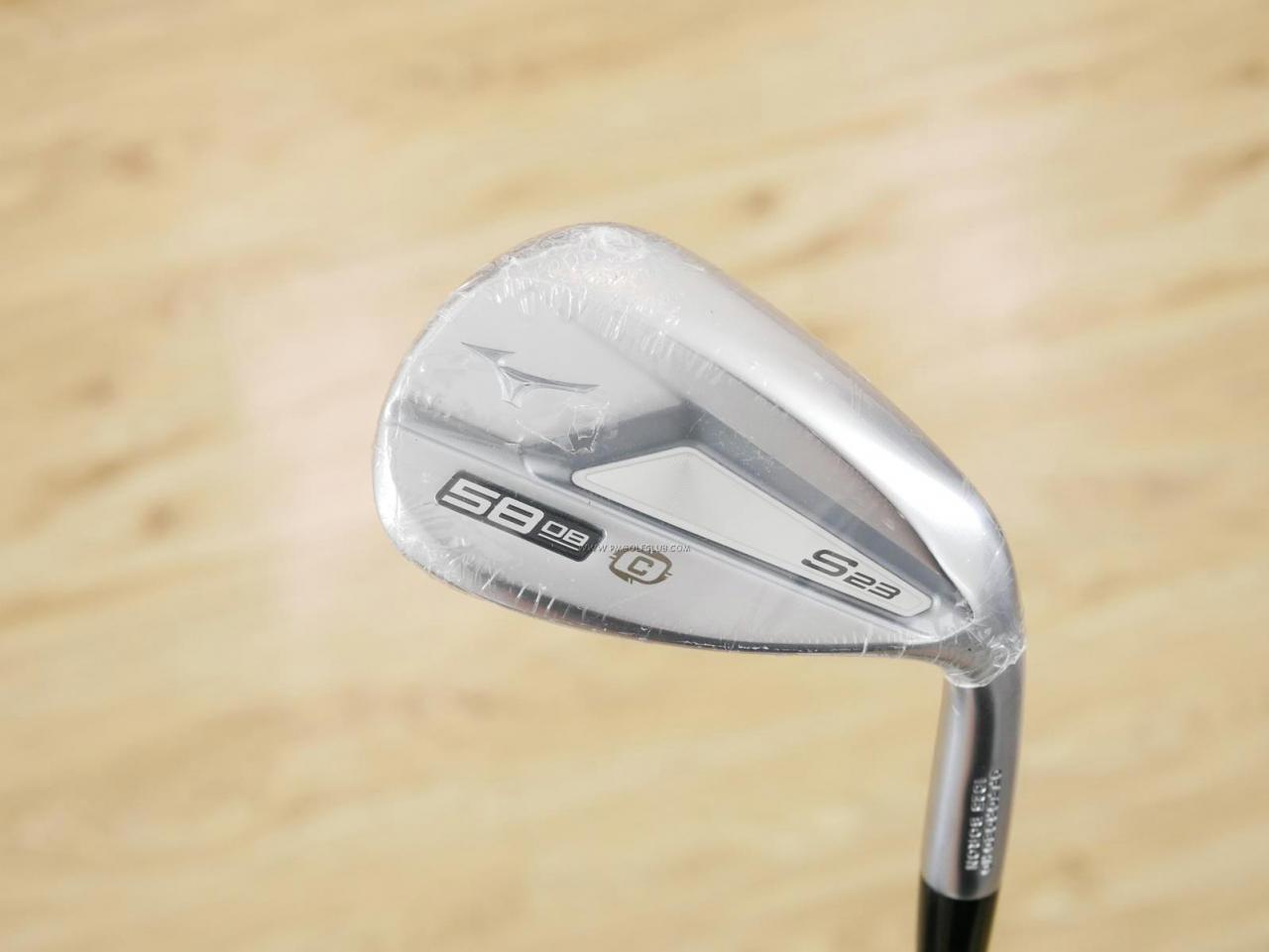 Wedge : Other : **ของใหม่ ยังไม่แกะพลาสติก** Wedge Mizuno S23 Forged Loft 58 ก้านเหล็ก Dynamic Gold S200