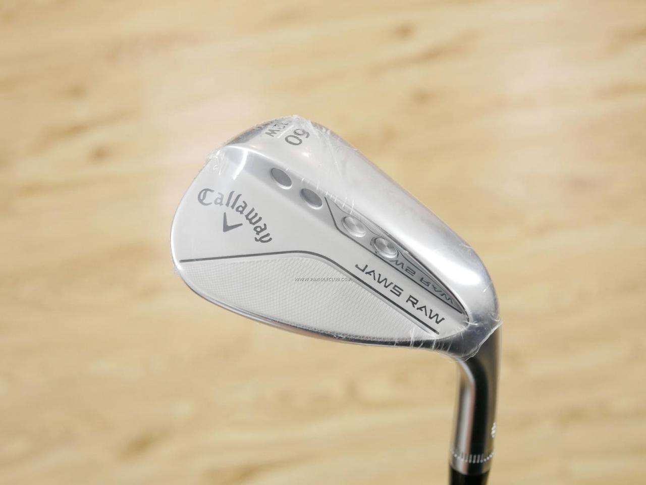 Wedge : Callaway : **ของใหม่ ยังไม่แกะพลาสติก** Wedge Callaway JAWS RAW (รุ่นใหม่ ปี 2023) Loft 60 ก้านเหล็ก Dynamic Gold S200