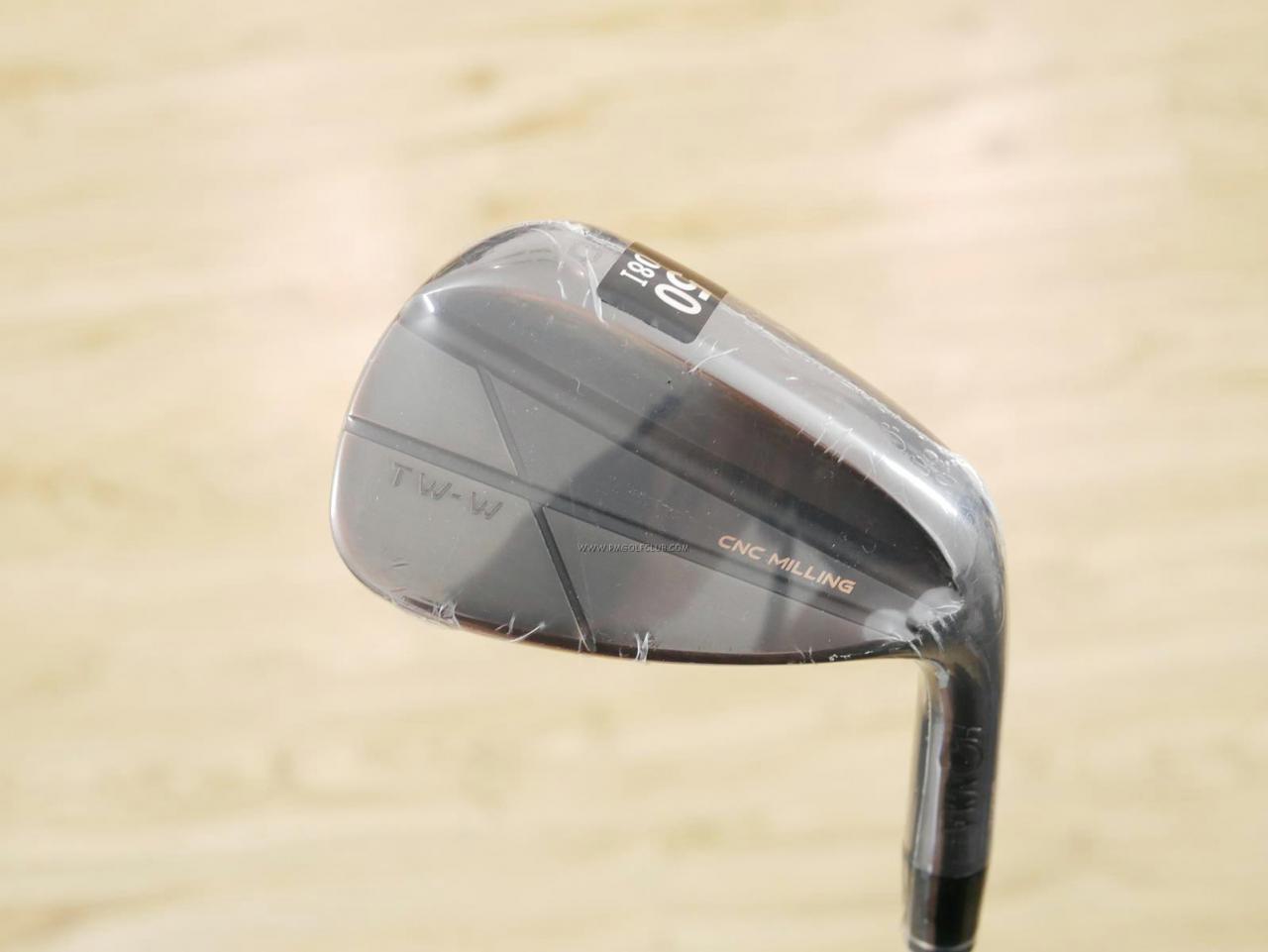 Wedge : Honma : **ของใหม่ ยังไม่แกะพลาสติก** Wedge Honma Tour World TW-W CNC Milled Copper (รุ่นล่าสุด ออกปี 2024) Loft 50 ก้านเหล็ก Dynamic Gold S200