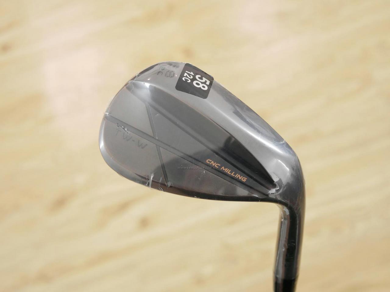 Wedge : Honma : **ของใหม่ ยังไม่แกะพลาสติก** Wedge Honma Tour World TW-W CNC Milled Copper (รุ่นล่าสุด ออกปี 2024) Loft 58 ก้านเหล็ก Dynamic Gold S200