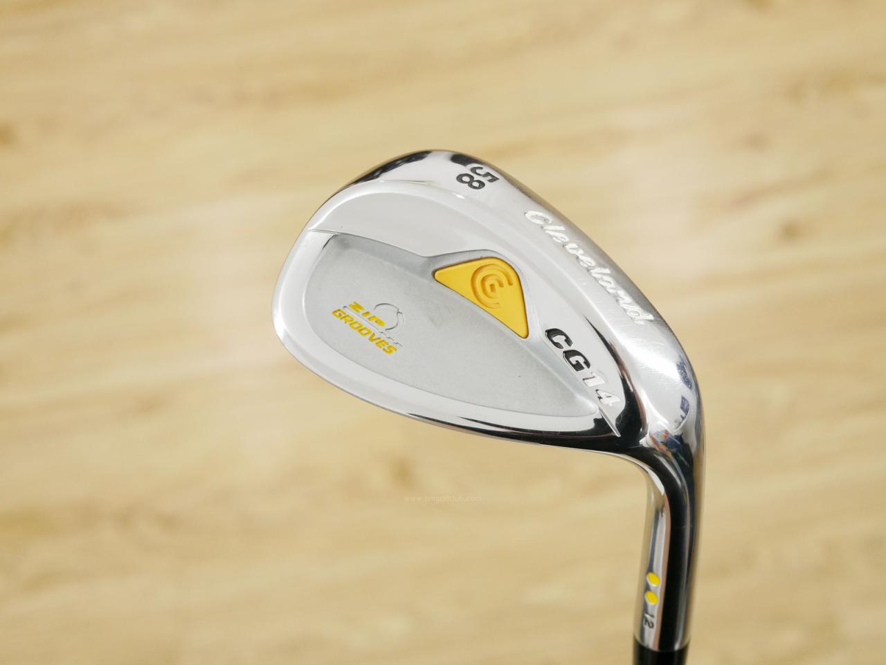 Wedge : Cleveland : Wedge Cleveland CG14 Zip Grooves Loft 58 ก้านเหล็ก Flex S