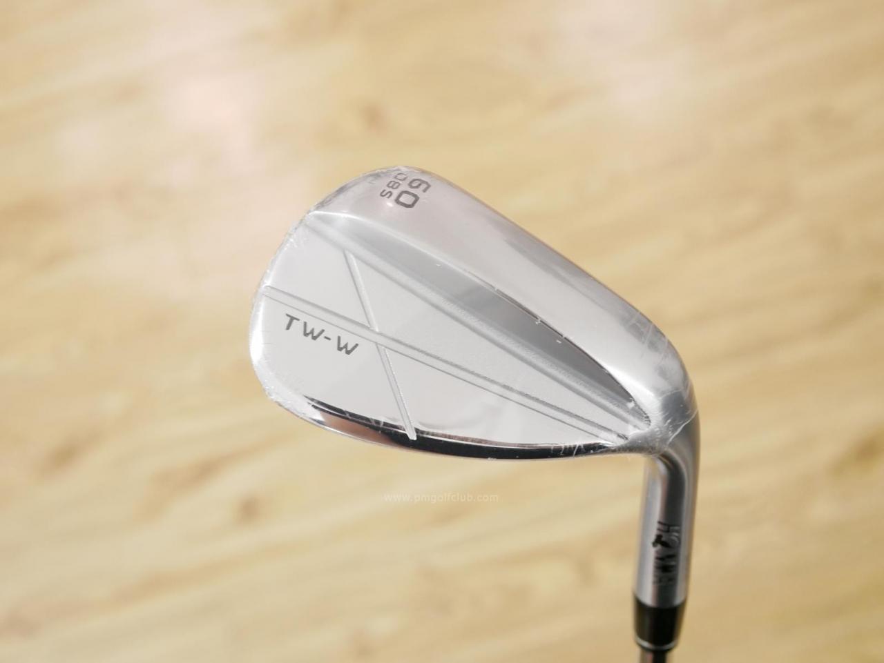 Wedge : Honma : **ของใหม่ ยังไม่แกะพลาสติก** Wedge Honma Tour World TW-W CNC Milled (รุ่นล่าสุด ออกปี 2024) Loft 60 ก้านเหล็ก Dynamic Gold S200