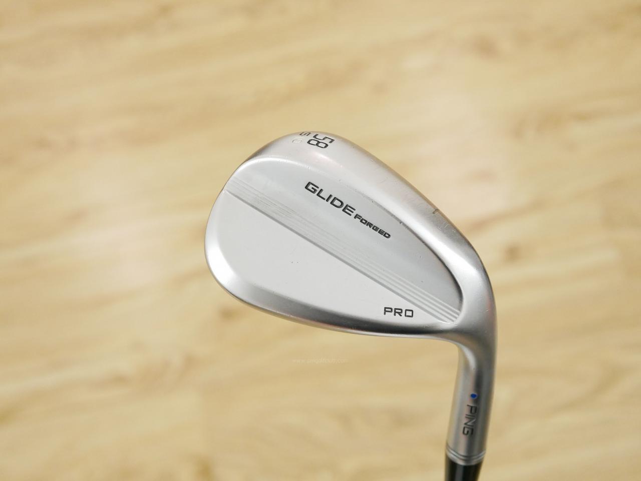 Wedge : Other : Wedge Ping Glide Forged Pro (รุ่นปี 2022) Loft 58 ก้านเหล็ก NS Pro Modus 120 Flex S