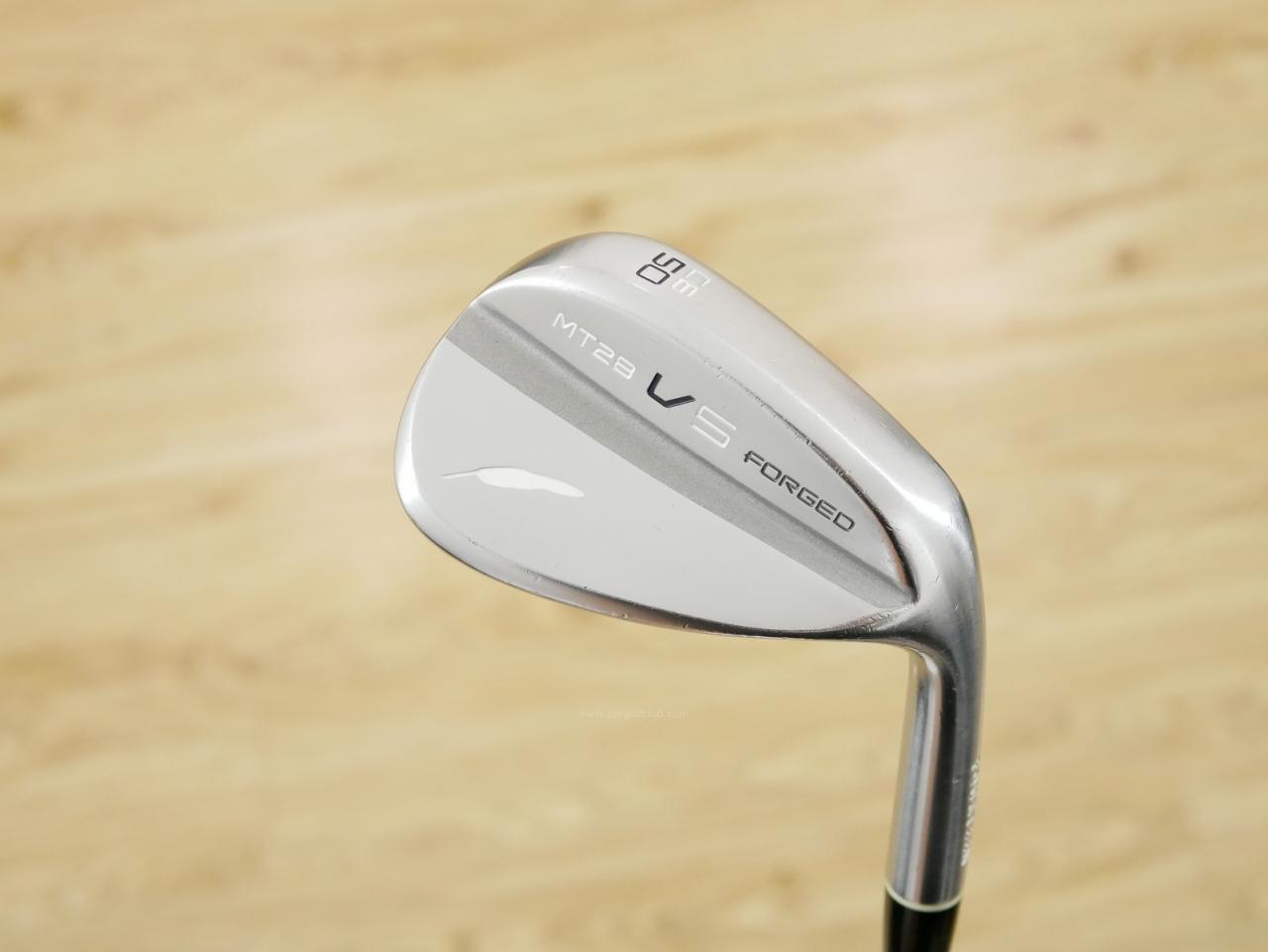 Wedge : Fourteen : Wedge Fourteen MT-28 V5 Forged Loft 50 ก้านเหล็ก Dynamic Gold Wedge