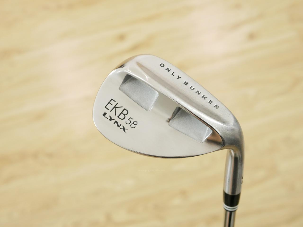 Wedge : Other : Wedge Lynx ONLY BUNKER Loft 58 ก้านเหล็ก Flex S