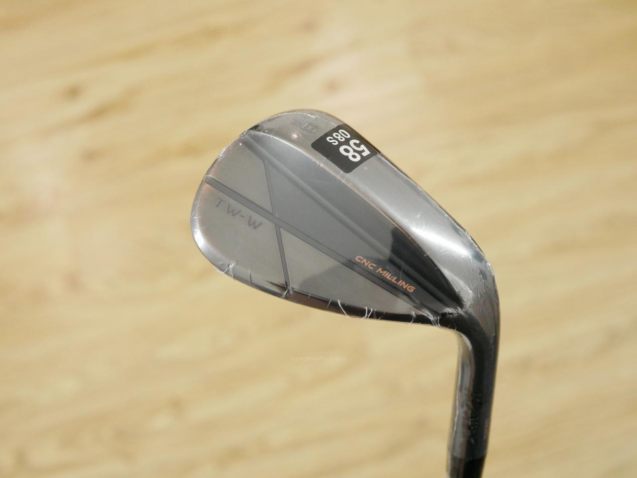 Wedge : Honma : **ของใหม่ ยังไม่แกะพลาสติก** Wedge Honma Tour World TW-W CNC Milled Copper (รุ่นล่าสุด ออกปี 2024) Loft 58 ก้านเหล็ก Dynamic Gold S200