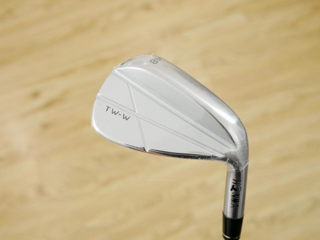 Wedge : Honma : **ของใหม่ ยังไม่แกะพลาสติก** Wedge Honma Tour World TW-W CNC Milled (รุ่นล่าสุด ออกปี 2024) Loft 48 ก้านเหล็ก Dynamic Gold S200