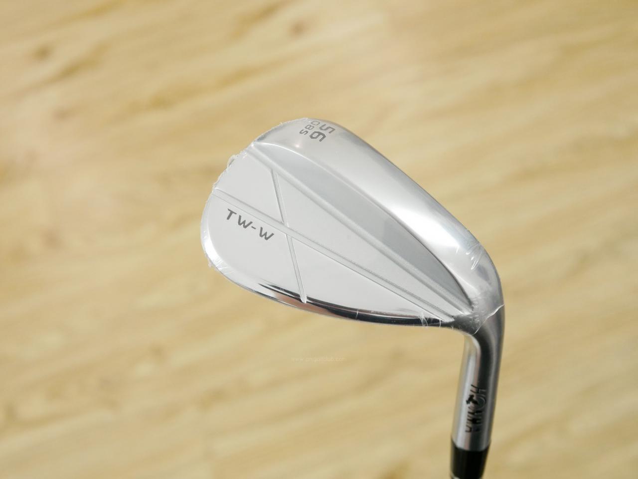 Wedge : Honma : **ของใหม่ ยังไม่แกะพลาสติก** Wedge Honma Tour World TW-W CNC Milled (รุ่นล่าสุด ออกปี 2024) Loft 56 ก้านเหล็ก Dynamic Gold S200