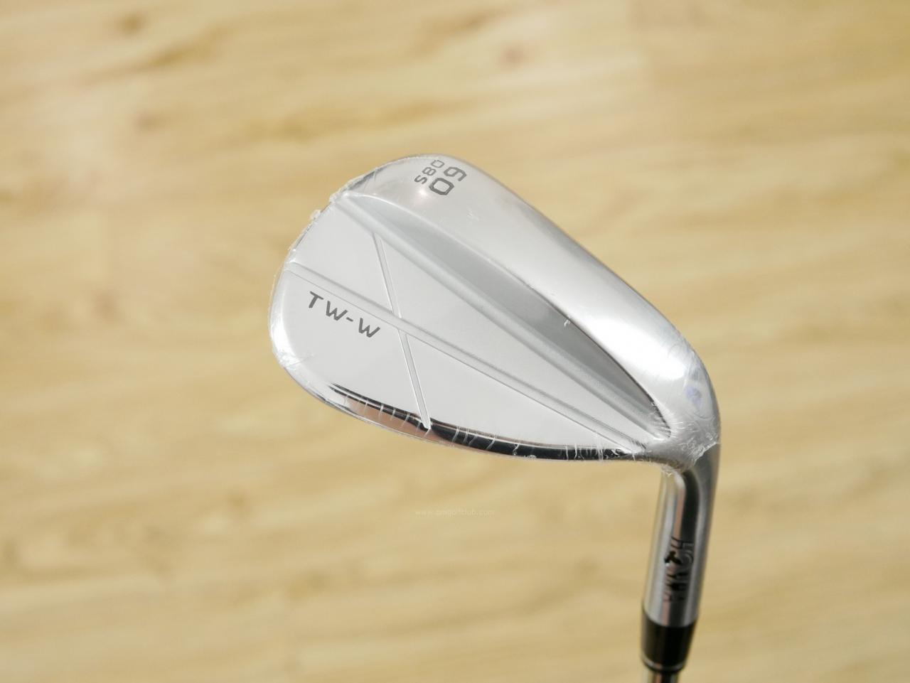 Wedge : Honma : **ของใหม่ ยังไม่แกะพลาสติก** Wedge Honma Tour World TW-W CNC Milled (รุ่นล่าสุด ออกปี 2024) Loft 60 ก้านเหล็ก Dynamic Gold S200